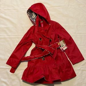 Pink platinum Raincoat